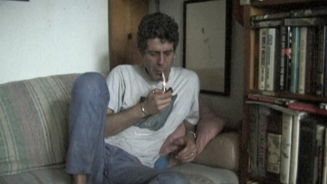 TheCinesthetic's tweet photo. anthony bourdain, 1990s https://t.co/OcGUPY6jdS