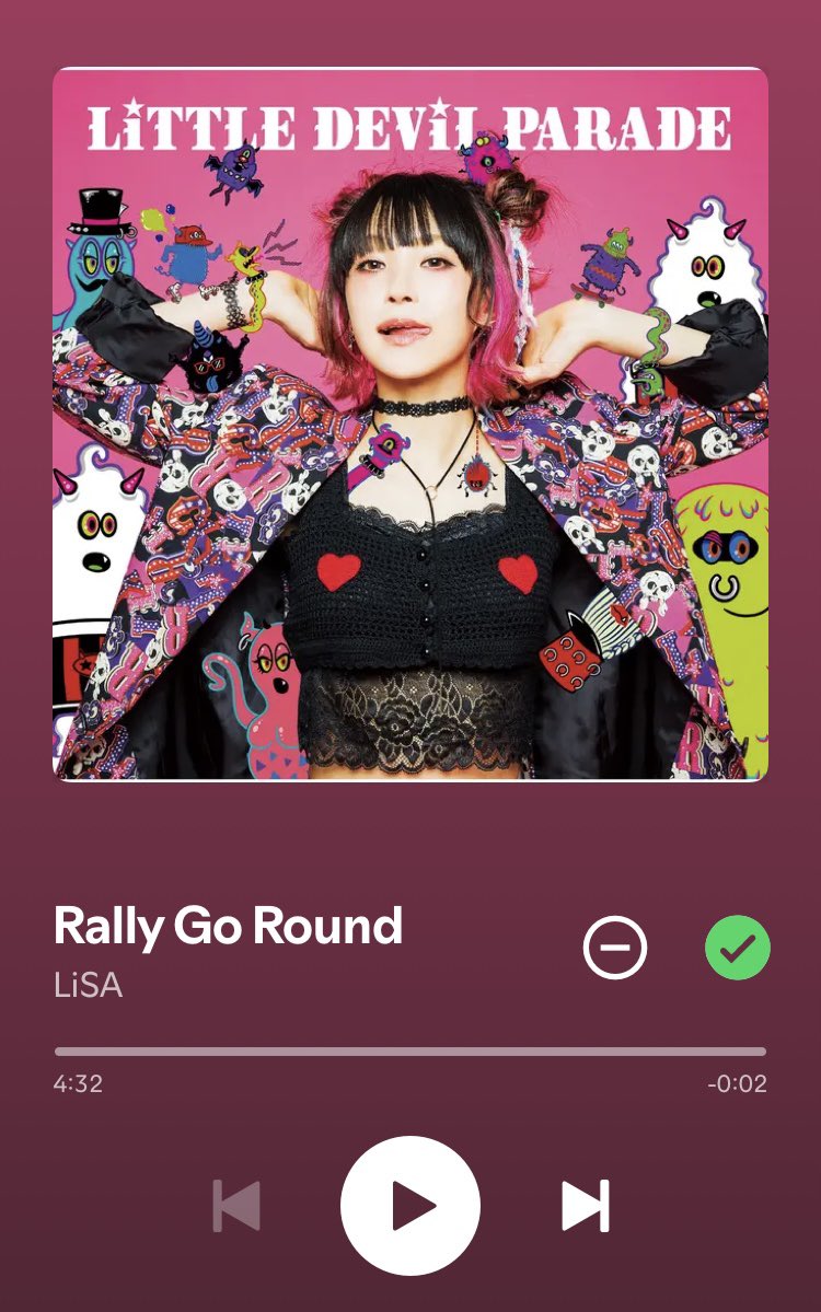 PnNljuTB9bLHgJv's tweet photo. おはようございます☀
今朝のお目覚めの1曲は、LiSAさんの「♪ Rally Go Round」🎲💘
今日も一日よろしくお願いします🙇♂️
今日もいい日だっ!
#Spotify
#LiSA #RallyGoRound
#LiSAッ子と繋がりたい https://t.co/TXsVs4fTBh