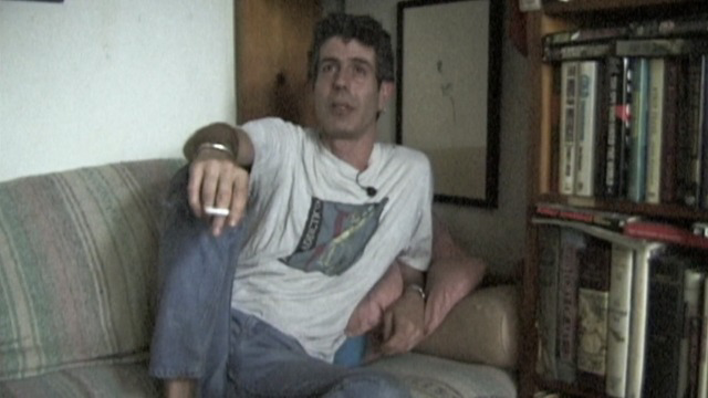 TheCinesthetic's tweet photo. anthony bourdain, 1990s https://t.co/OcGUPY6jdS