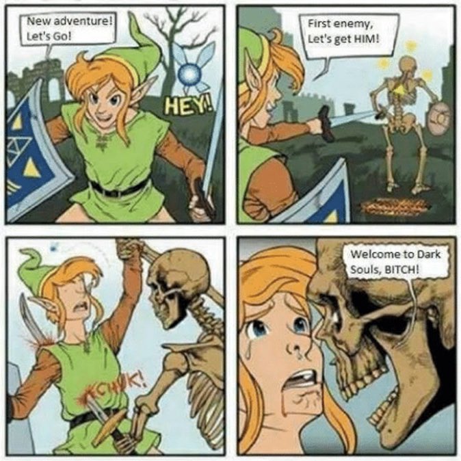 Legend of Zelda x Dark Souls
