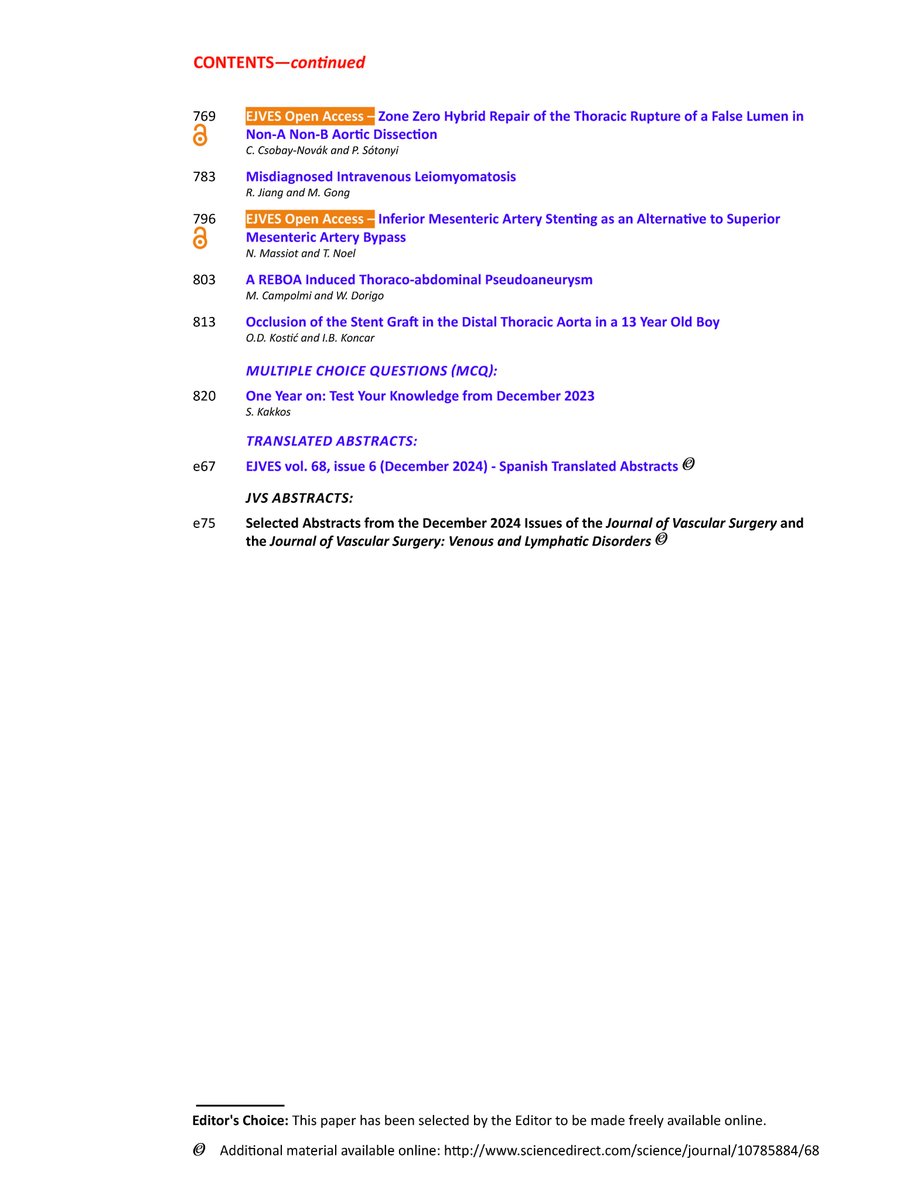 EJVES (@ejves_esvs) on Twitter photo The December issue and #EJVESToC are now available online, including acknowledgement of the best reviewers of the year🙂, 4 new great EC papers, OA submissions and much more🎉!! <a href="/mabjo425/">Martin Björck</a> <a href="/Jonnyboyle1/">Jonathan Boyle</a> <a href="/IVanherzeele/">isabelle vanherzeele</a> <a href="/KevinMani7/">Kevin Mani</a> <a href="/VASCevidence/">GermanVasc@CA_Behrendt</a> <a href="/TwineVasc/">Chris Twine</a> <a href="/frederico_bg/">Frederico Bastos Gonçalves</a> The December issue and #EJVESToC are now available online, including acknowledgement of the best reviewers of the year🙂, 4 new great EC papers, OA submissions and much more🎉!! <a href="/mabjo425/">Martin Björck</a> <a href="/Jonnyboyle1/">Jonathan Boyle</a> <a href="/IVanherzeele/">isabelle vanherzeele</a> <a href="/KevinMani7/">Kevin Mani</a> <a href="/VASCevidence/">GermanVasc@CA_Behrendt</a> <a href="/TwineVasc/">Chris Twine</a> <a href="/frederico_bg/">Frederico Bastos Gonçalves</a>