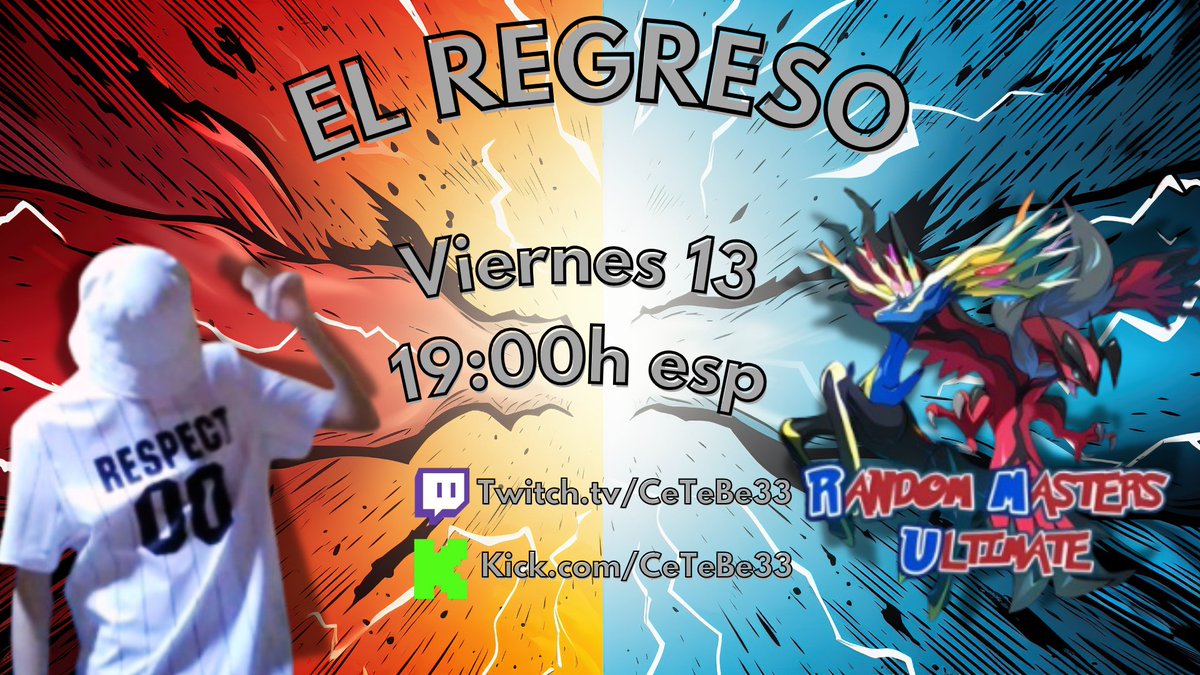 CeTeBe33's tweet image. MAÑANA‼️

19:00 HORA ESPAÑOLA‼️

VUELVE LA PUTA CABRA DE ESTO