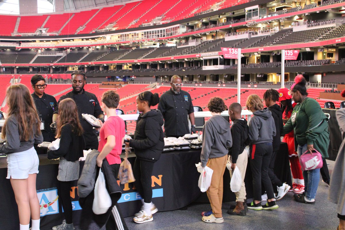 APS Nutrition (@apsnutritionnow) on Twitter photo 100+ students selected to participate in our Chew Crew Student Focus Menu Group embarked on a STEAM/Culinary tour at <a href="/MBStadium/">Mercedes-Benz Stadium</a> and taste-tested future school meals to shape our menus.
-
#apsnutrition #chewcrew #STEAM <a href="/apsupdate/">ATL Public Schools</a> 100+ students selected to participate in our Chew Crew Student Focus Menu Group embarked on a STEAM/Culinary tour at <a href="/MBStadium/">Mercedes-Benz Stadium</a> and taste-tested future school meals to shape our menus.
-
#apsnutrition #chewcrew #STEAM <a href="/apsupdate/">ATL Public Schools</a>