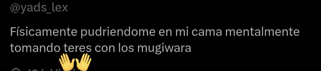 Ojo cuidado al cambio, un poquito de calor y yo cambio de personalidad completamente (no)