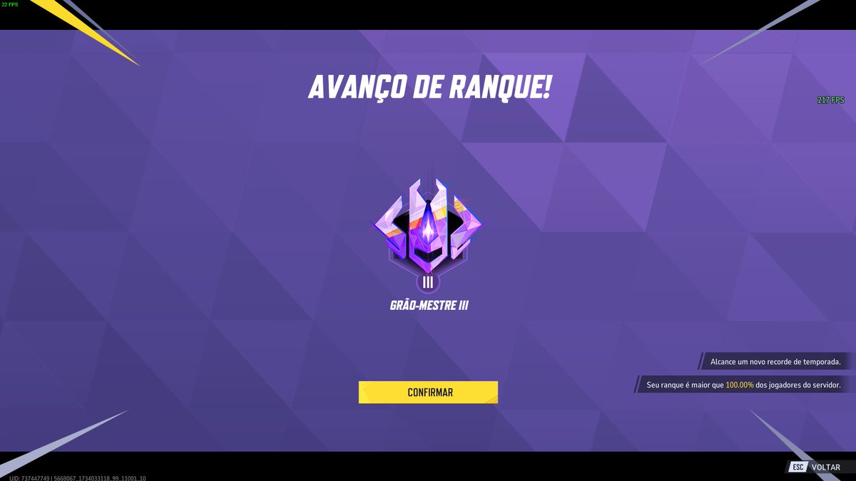 xii_ow's tweet photo. Primeiro Grão-mestre do SA no Marvel Rivals gg https://t.co/mM1yqec82n