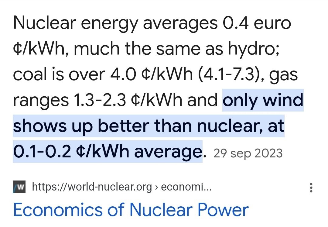 FrenzDrone's tweet photo. @Anomaly_44 @FinanceFilosoof Zoals gezegd ben ik voorstander van alle hernieuwbare én nucleaire energiebronnen

Maar de kosten van windenergie dalen in een sneltempo, vele  bronnen wijzen er op dat energie van wind nu goedkoper is. 👇

https://t.co/G91RcvAbzy

https://t.co/KOnZfxoWkI

https://t.co/GMZah7F31I https://t.co/3rNduT0je3