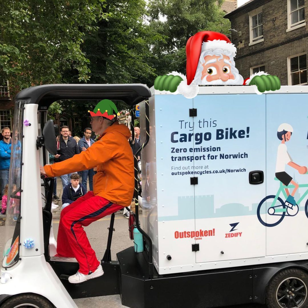 What’s red, jolly, and ready to trade sleigh bells for spokes? 🎅 Keep an eye out tomorrow in #Norwich—you won’t want to miss it! #SantaOnABike thanks to @norfolkCC
More info: buff.ly/4f2TZwb
