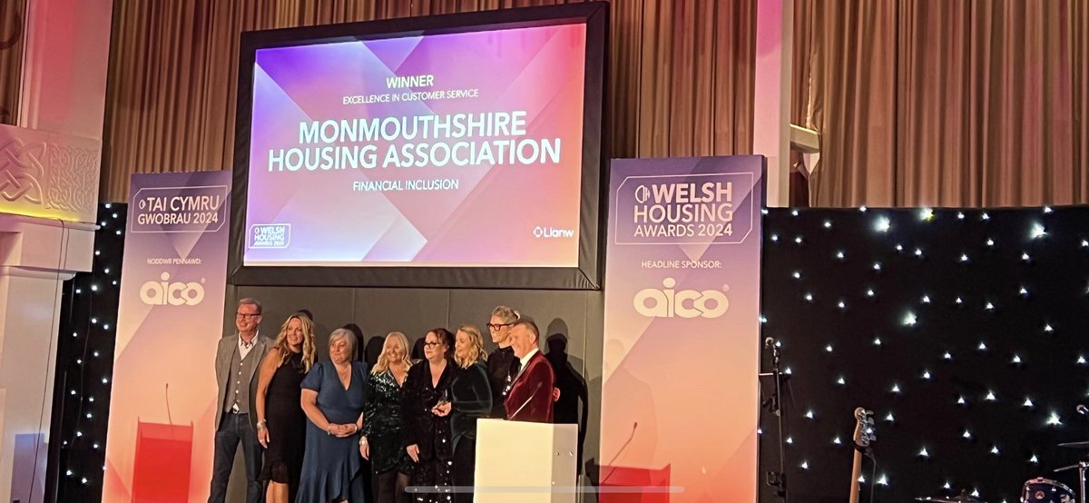 We’ve only gone &amp; done it for the 2nd year on the trot !! 🏆
The Chartered Institute of Housing Award for Excellence in Customer Service is in the bag, this time our hard working Inclusion Team are the very proud recipients 👏 <a href="/johnkeegan19/">john keegan</a> 
<a href="/CIHCymru/">CIH Cymru</a> #CustomerServiceExcellence