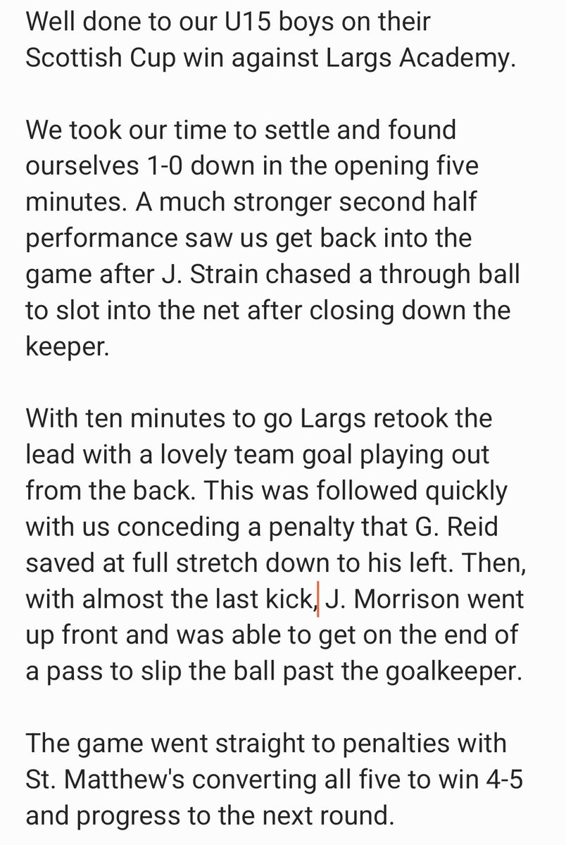 St Matthew's PE tweet media