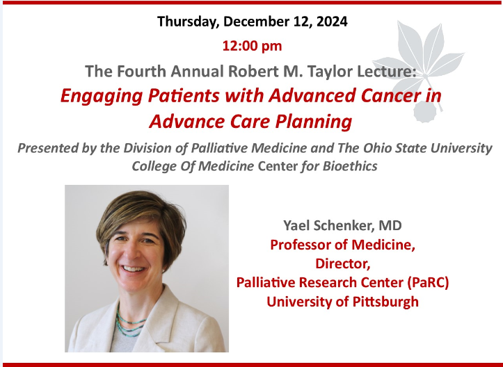 Palliative Medicine @THE Ohio State University tweet media