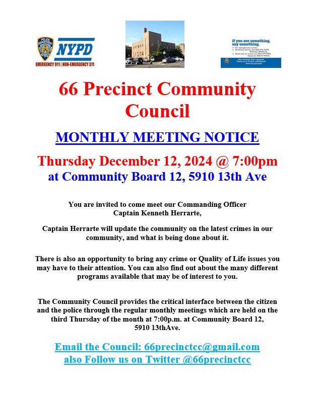 66 Community Council tweet media