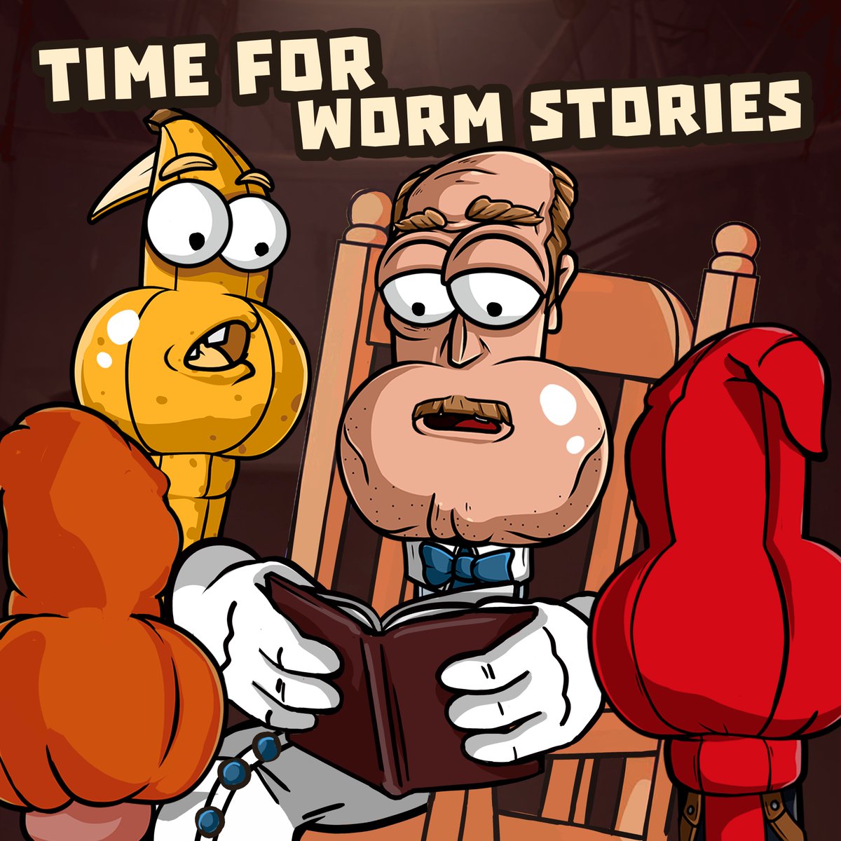 wormfare's tweet image. Grandpa👨🏻‍🦳 Worm 🪱 wants to tell you a fascinating story about each worm.

He took out an old, dusty book and promised to open it if you collect 333❤️

#wormup #wormfare #slap