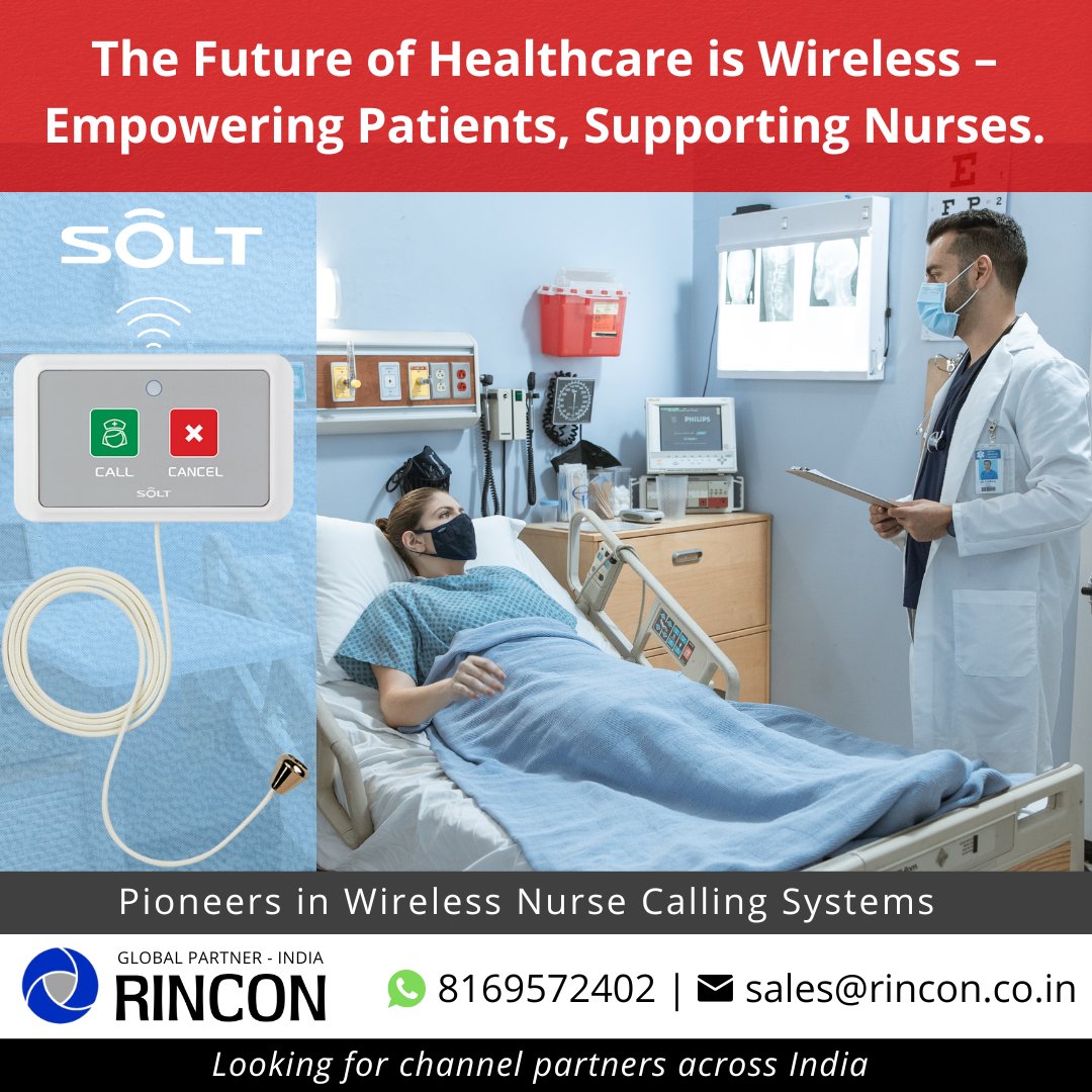 rinconindia's tweet photo. Empowering Healthcare with Wireless Precision!

Our Wireless Nurse Call System ensures faster response, seamless workflows &amp; enhanced patient satisfaction.
https://t.co/CmL41EfiWD👆

#NurseCallSystem #Wireless #PatientCare #HealthcareSolutions #InnovationInCare #HospitalTech https://t.co/4nestTJtqU