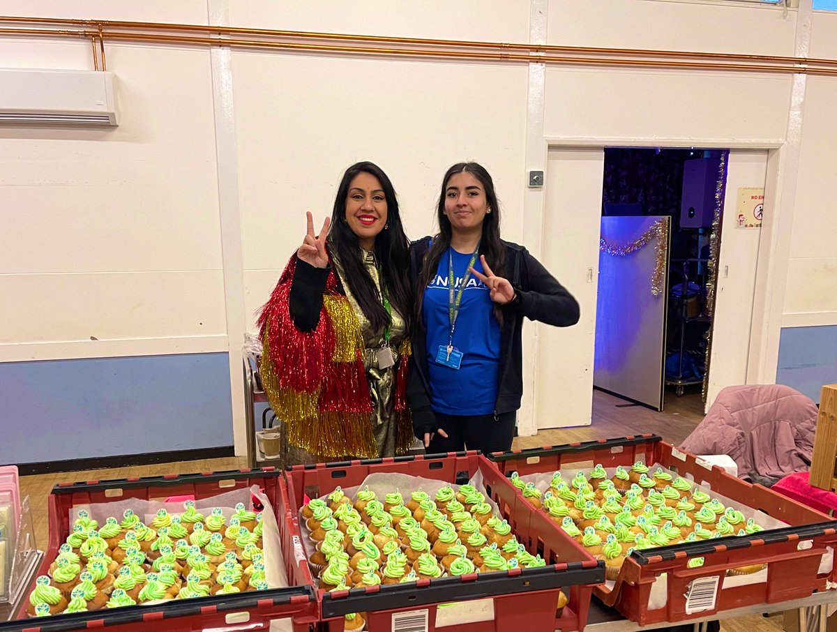 We’re all ready at the community #ChristmasFayre at #Bracebridge 🤩

We can’t wait to raise money for our dear,  departed friend 🧡

#JackieTutin #GrownAtNUSA ✨🌳 #AllTheLove #IYKYK 🎄