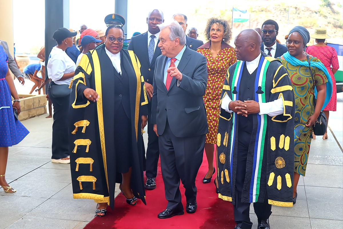 Lesotho Government tweet media