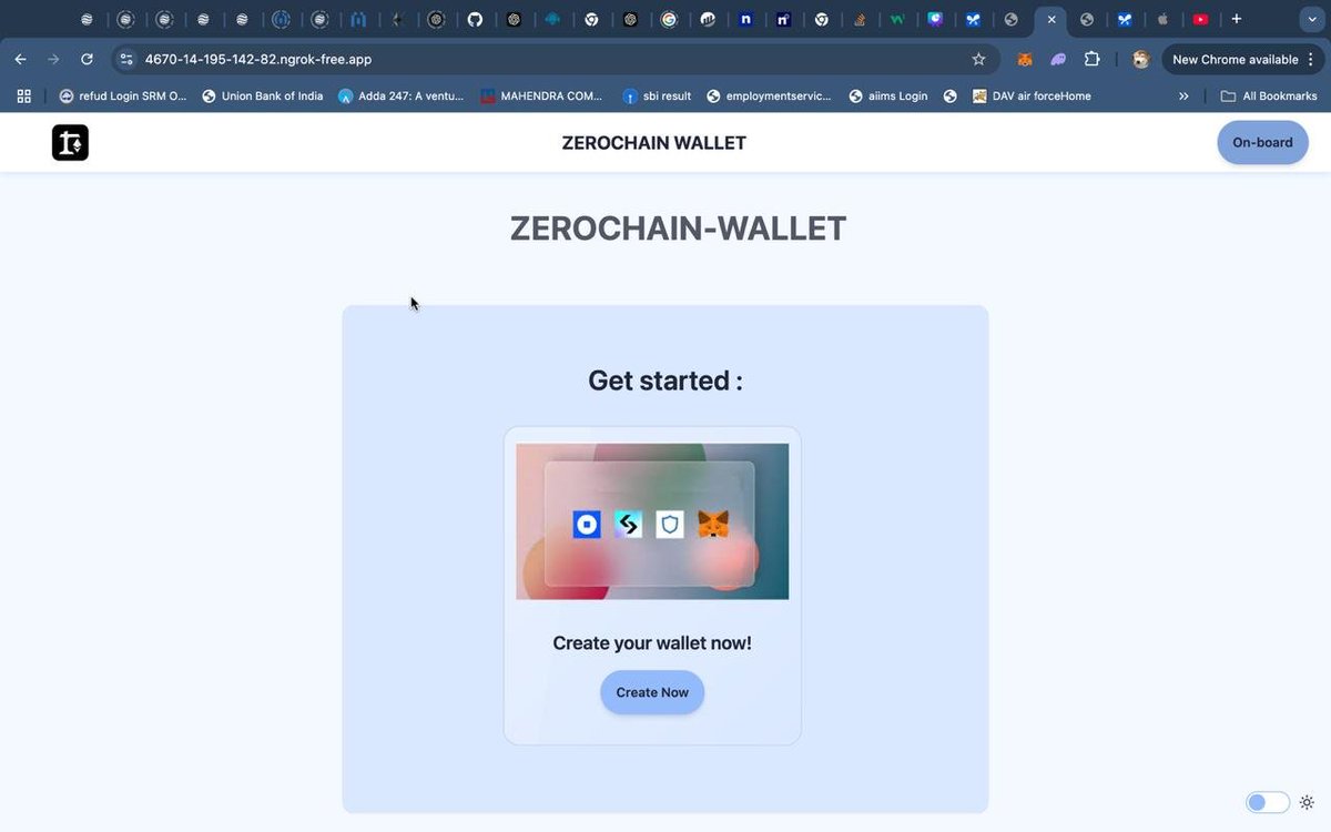 gm gm
we built a chain abstracted wallet using <a href="/AnonAadhaar/">Anon Aadhaar</a> and <a href="/SOCKETProtocol/">SOCKET (mainnet arc)</a> at this ETHIndia.
solving for masses, this was all done on Whatsapp. check it out!
devfolio.co/projects/zerch…