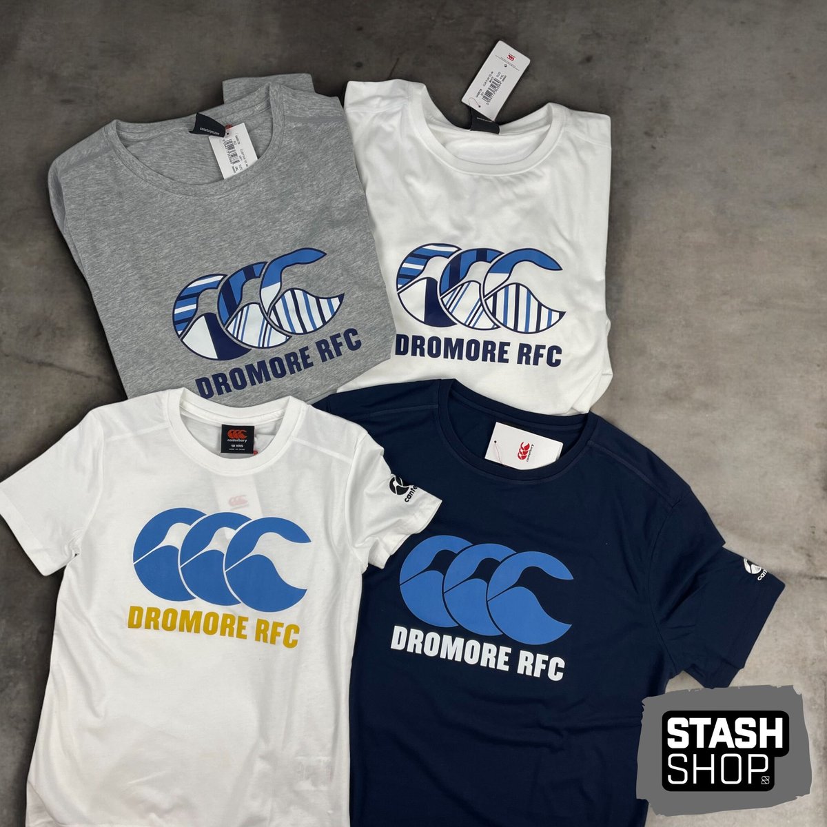 #throwback to 2023 - Canterbury tees for Dromore RFC
#canterbury #rugby #teamwear #stashshop
