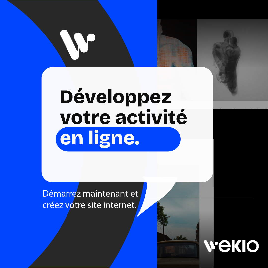 wekiocom's tweet photo. 💻 Développez votre activité en ligne avec Wekio !
Créez votre site internet en quelques clics. 🚀
👉 https://t.co/2G6xuXfhA7
#Startup #Entrepreneur #DigitalMarketing https://t.co/TiSXqUcSWJ