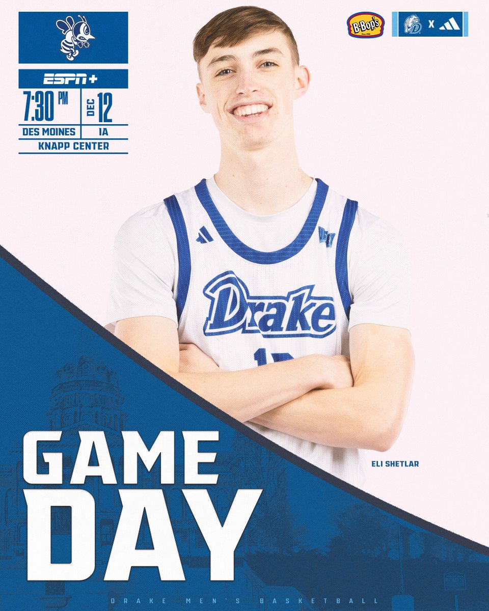 Drake Basketball (@drakebulldogsmb) on Twitter photo ππ¨π¦π ππ¨π« ππ‘π ππ¨π₯π’πππ²π¬ ππ
π <a href="/SAUMensHoops/">StAmbrose Basketball</a>
β° 7:30 pm
ποΈ Knapp Center
π Des Moines, Iowa
πΊ bit.ly/4fcyZmx
π» bit.ly/40rALwt
π bit.ly/3ZPg8th
#CultureWins l #DSMHometownTeam l <a href="/bbopsburgers/">B-Bop's π</a> ππ¨π¦π ππ¨π« ππ‘π ππ¨π₯π’πππ²π¬ ππ
π <a href="/SAUMensHoops/">StAmbrose Basketball</a>
β° 7:30 pm
ποΈ Knapp Center
π Des Moines, Iowa
πΊ bit.ly/4fcyZmx
π» bit.ly/40rALwt
π bit.ly/3ZPg8th
#CultureWins l #DSMHometownTeam l <a href="/bbopsburgers/">B-Bop's π</a>
