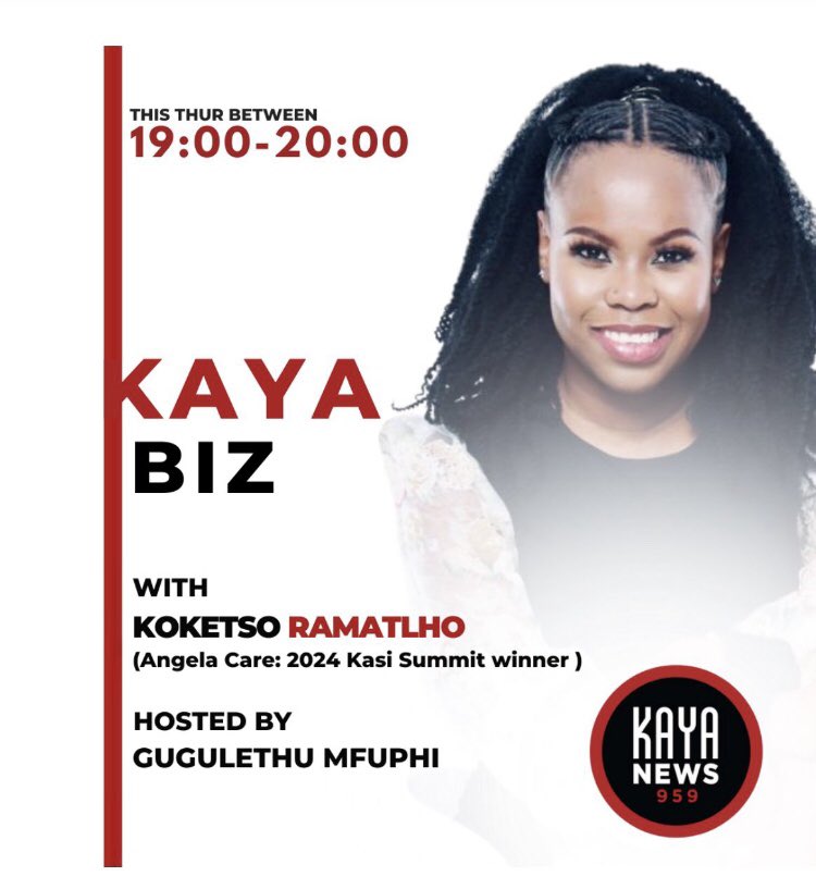 Catch Koketso Ramatlho <a href="/JBS_CE/">JBS Centre for Entrepreneurship</a> Supplier Development Programme Student in conversation <a href="/gugumfuphi/">Gugulethu Mfuphi</a> .

<a href="/KayaON959/">Kaya ON 959</a> in partnership with <a href="/SB_BusinessZA/">Standard Bank Business ZA</a> 

#KasiSMESummit #Winner #JBSCE #Entrepreneurship