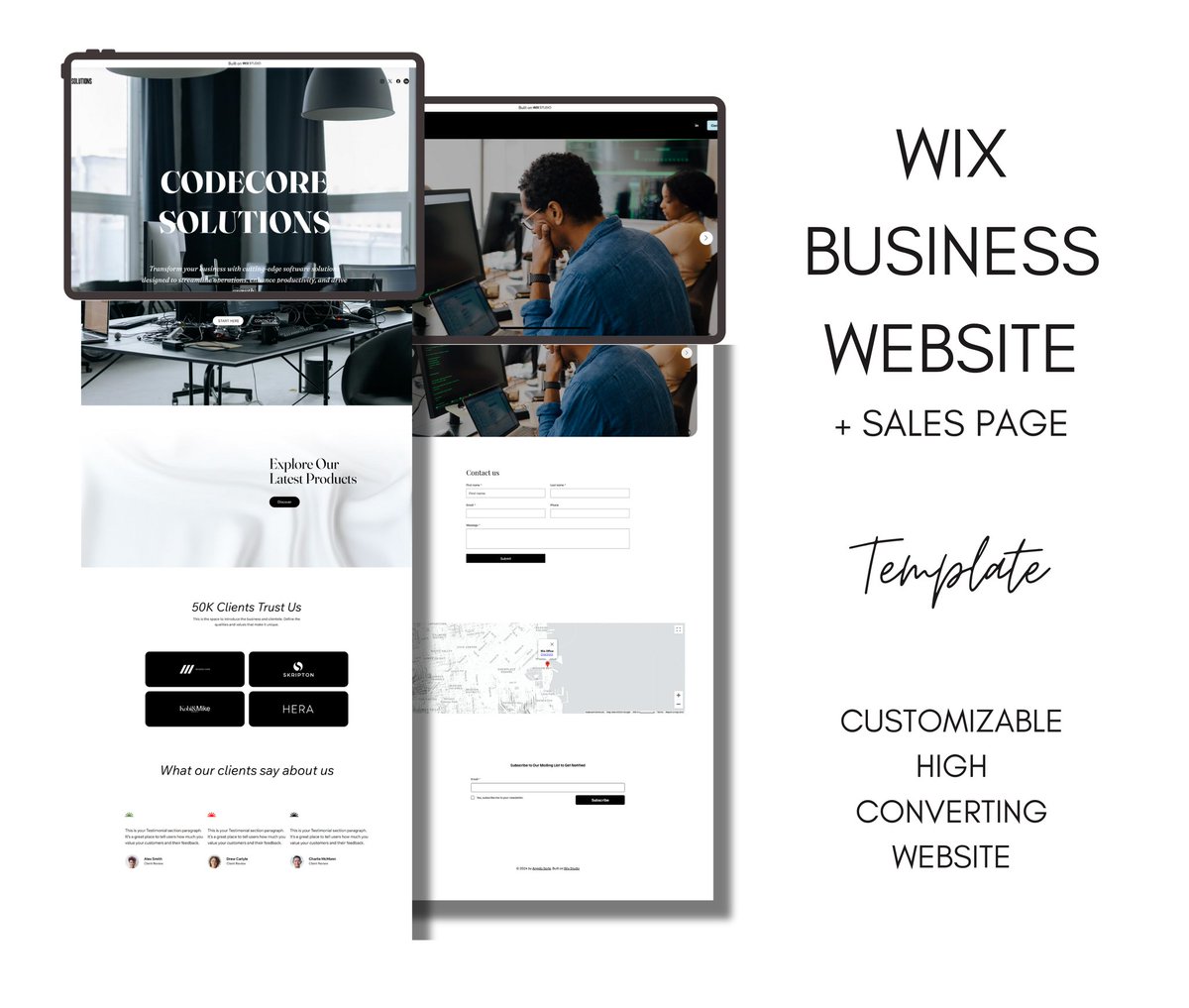 AngeloSorte's tweet photo. Another one completed today. You can have a look here:
 https://t.co/3atdTfqRqX 

This is only 46€, for a Software Company or Customizable for Any Business!

If you want any info, you can DM me. 💯

#WixTemplate #Wix #WixDeveloper #WixStudio #WebsiteTemplate #WebDesign #Template https://t.co/RqVXqfXuVx