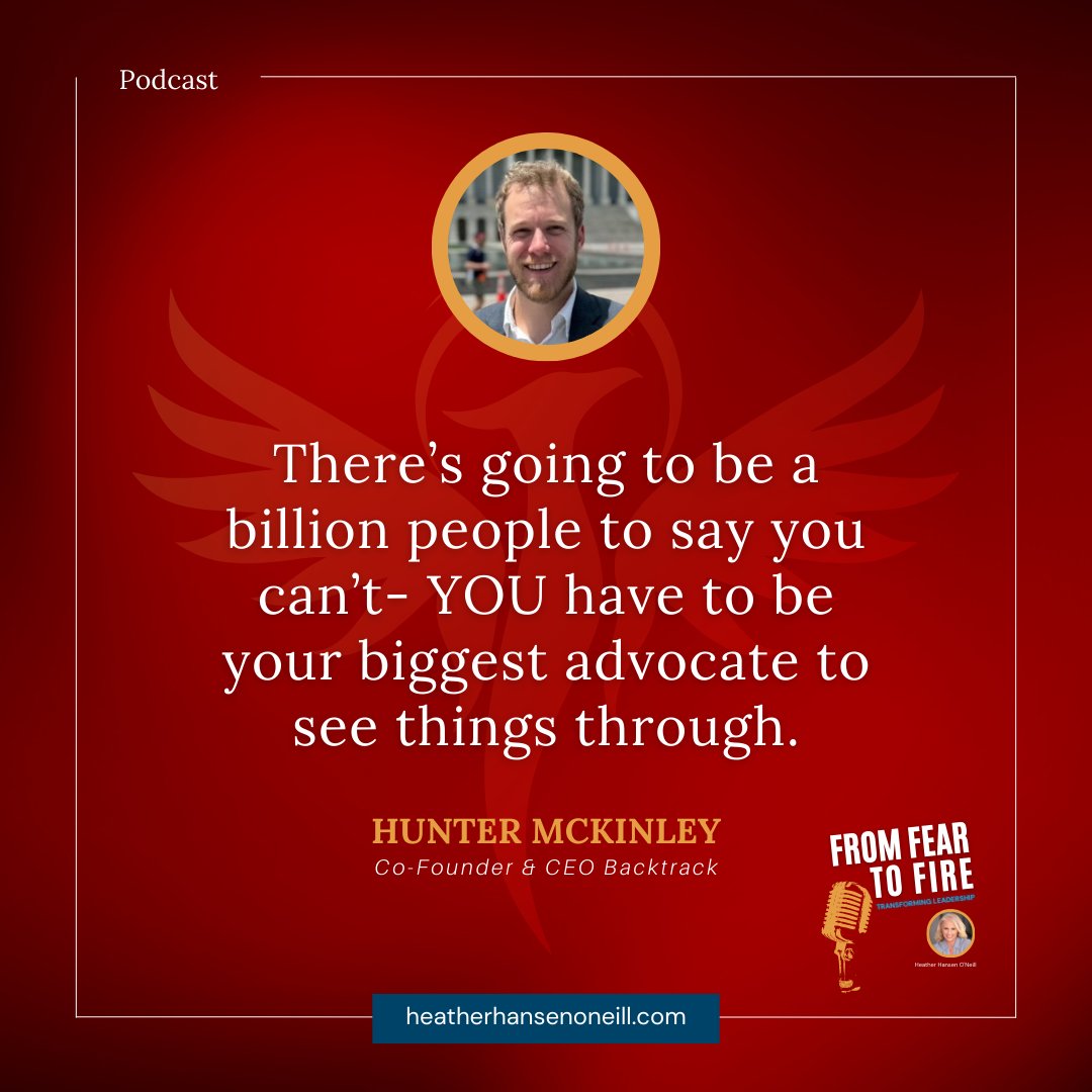 FindYourFire's tweet image. Awesome new podcast interview on From Fear to Fire with Hunter McKinley today- listen in here:  heatherhansenoneill.com/2024/12/tech-b…