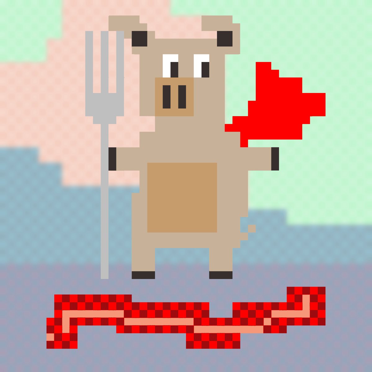 pigvbbq's tweet photo. ⭐️Superhero Status⭐️

Where it all began.... Or should I say, "be hammed" 

Super Pig (Origin Character No 1.) 2021

Artist Credit: Joshua Jerome Hunt (🇺🇸 b. 1986) https://t.co/1nW6JY3uzP