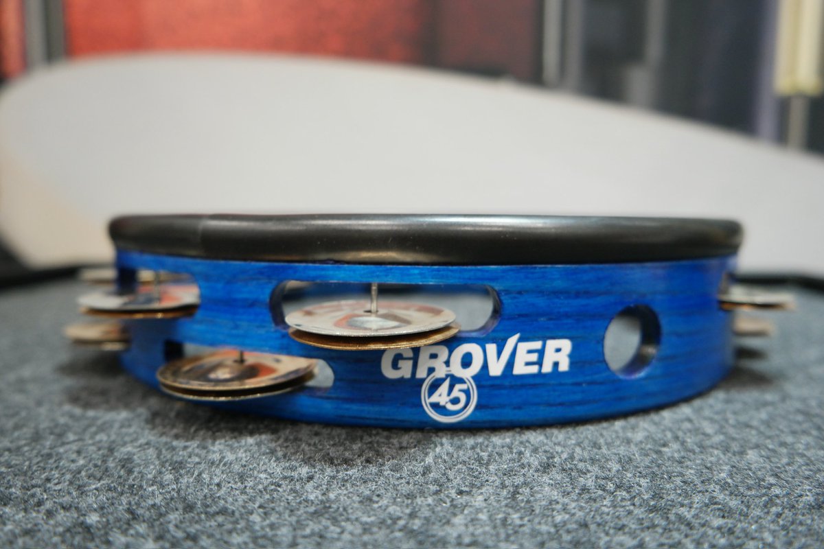 GroverProPerc's tweet photo. Limited Edition Grover Studio Pro 45th Anniversary!
#groverpropercussion #45thanniversary #pasic2024 #studiopro #grovertambourine https://t.co/347dxWIZbE