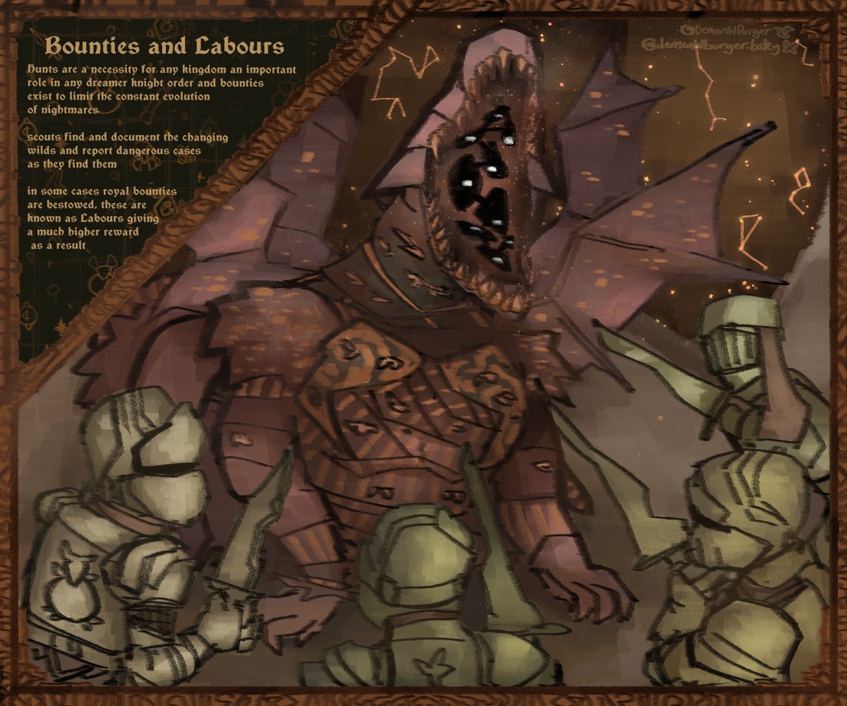 DemonWburger's tweet photo. #dreamknight Bounties and Labours https://t.co/hvweiX9UOY