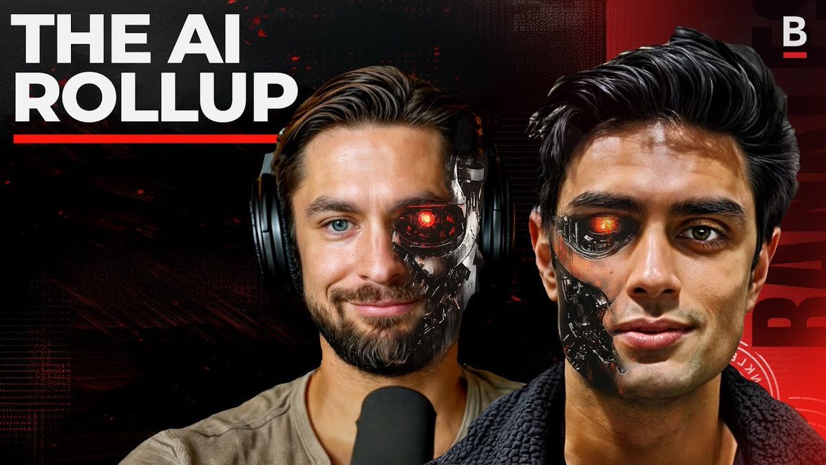 Bankless's tweet photo. 2025 is the year of AI Agents

To keep up with the meta, Bankless is covering the AI frontier

The AI Rollup is a weekly news episode covering AI Agents, every Thursday 

Hosted by @TrustlessState and @cryptopunk7213 

Today is EPISODE THREE, but don't miss the others!
👇🧵