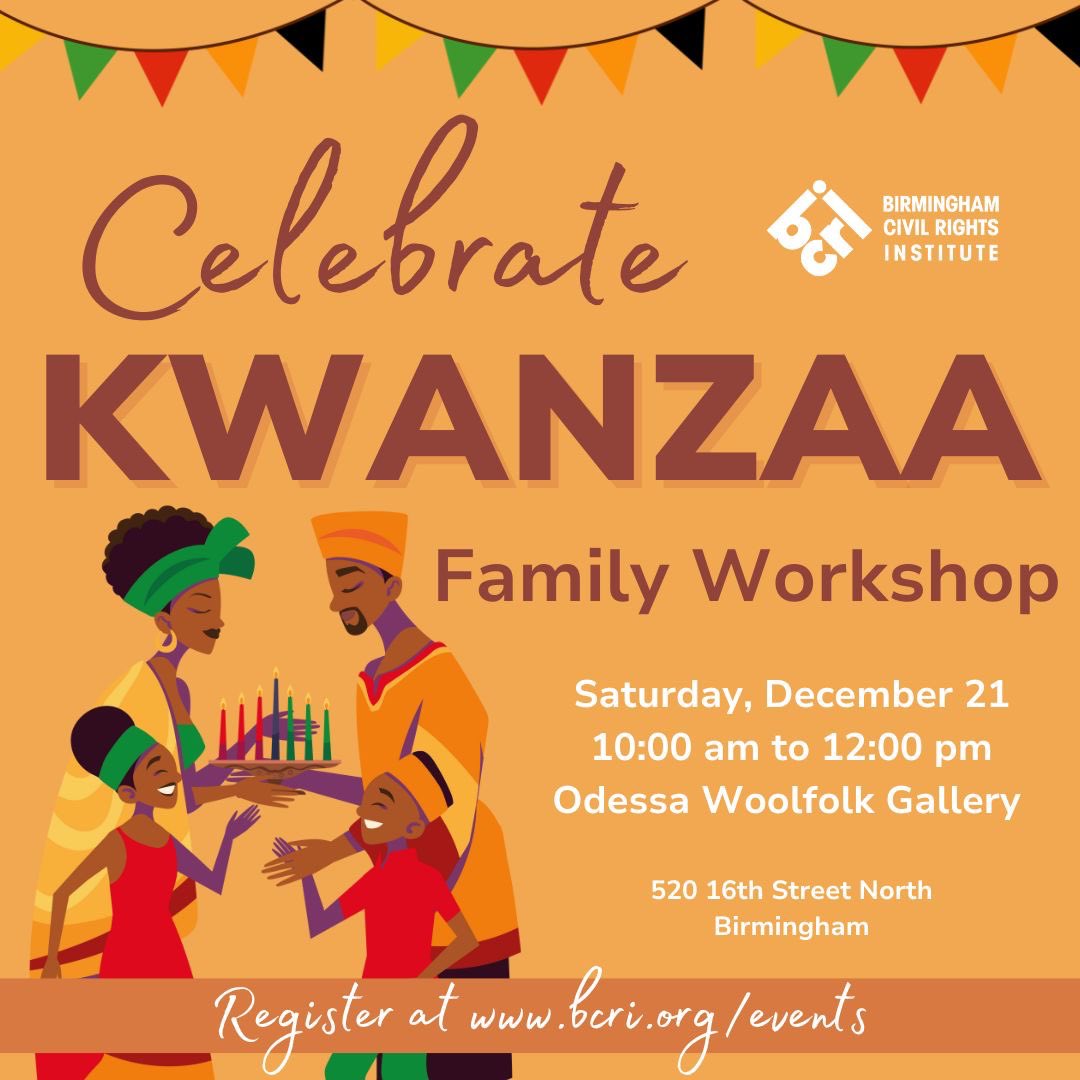 Bring the family and celebrate Kwanzaa with BCRI! Together, we’ll explore the seven principles and symbols of this annual celebration of African-American family, community, and culture. Register to join us at bcri.org/kwanzaa-family…