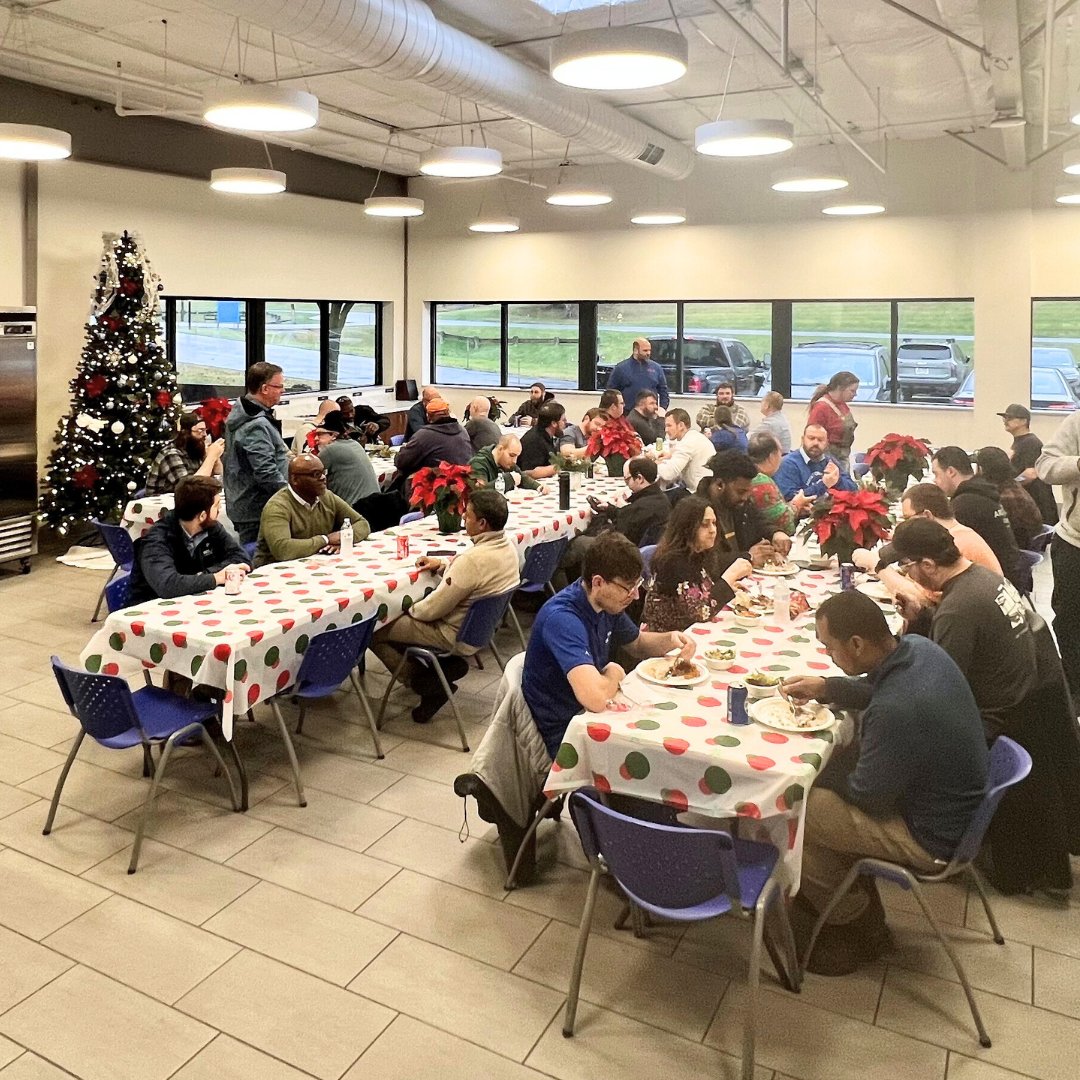 Gorbelinc's tweet image. Our New York campuses held their annual Holiday Lunches this week. A special thanks to everyone who helped make it happen! ⭐
 
#Gorbel #Holidays #EmployeeAppreciation #Lunch #NewYork