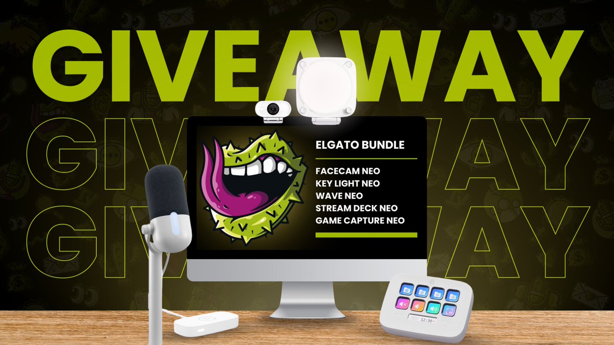 🎁 GIVEAWAY ALERT 🎁

We're kitting out ONE lucky creator this Christmas with an Elgato Neo bundle 😍🎄

This exclusive giveaway is ONLY available via our newsletter!! So tag a creator below who needs this setup &amp; sign up now before it hits your inbox TOMORROW 👇👇👇