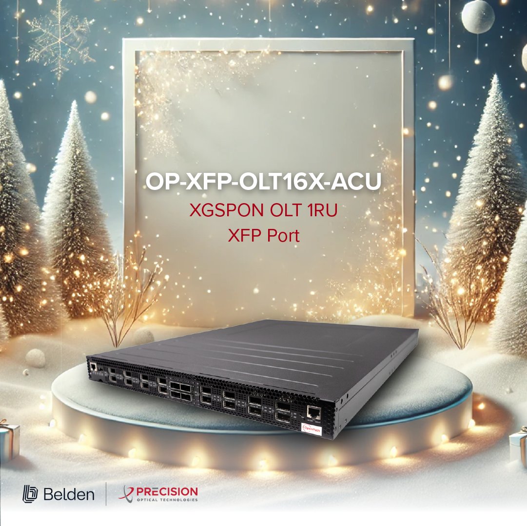 PrecisionOT's tweet image. This holiday season, give your network the gift of freedom with OpenPath™! ❄️🎁  Break barriers, speed up time to market, and unwrap the potential of a fully open network. Contact us today for a demo: bit.ly/3Vvhved 

#OpenPath #PONInnovation #BeldenBroadband