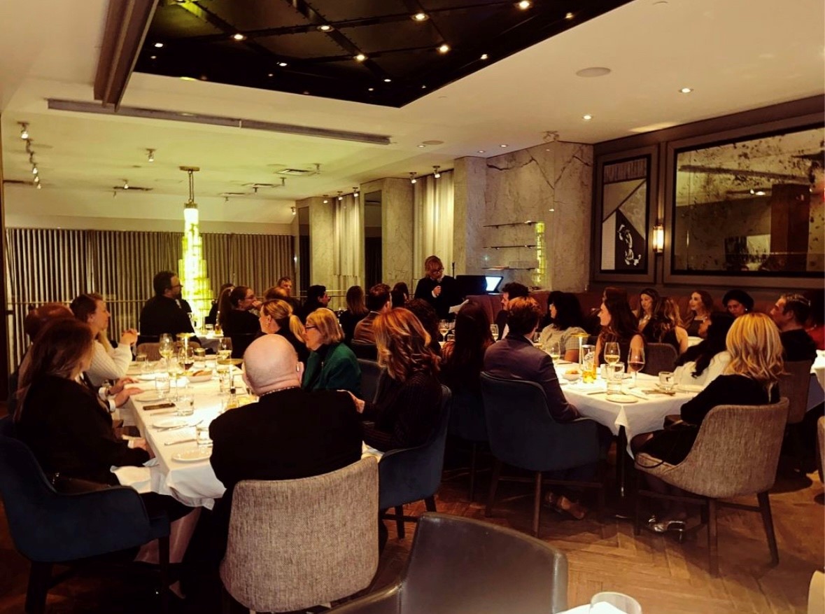 McCarthyHansen's tweet photo. Last night's annual firm social was a perfect way to wrap up the year! From the lively conversations to the festive atmosphere, the night was a celebration of teamwork and all that we've accomplished together. Here's to a joyful holiday season and an even brighter year ahead! https://t.co/qEU0awTsCs