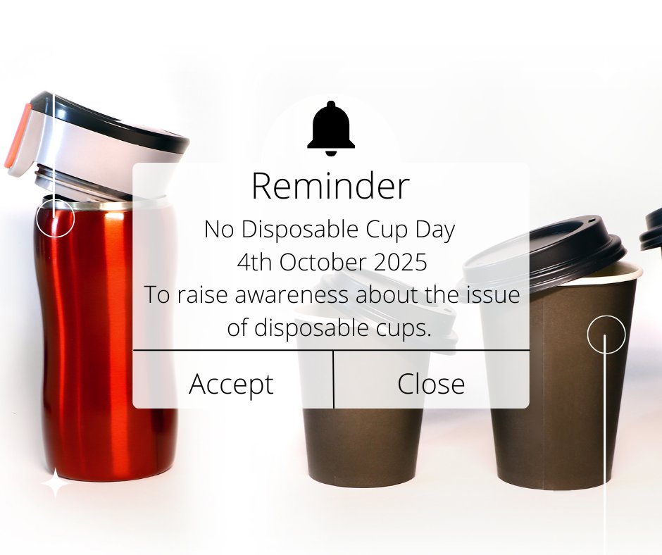 cleangreenEAC's tweet photo. A week to go until No Disposable Cup Day🌎❤️
Set your reminders and get involved!!♻️
@EastAyrshire @VibrantEAC @ScotGovNetZero @Plasticsimpact
#eventreminders #ClimateEmergency #NoDisposableCupDay #EANetZero https://t.co/piG9SlIt1K