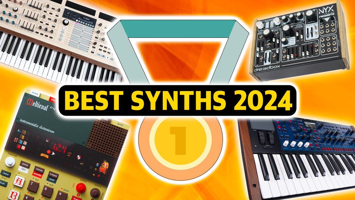 It is time!! My yearly Best Synths award show is live with a ton of guests from the synth creator community: youtu.be/Z7Njd9Dq330