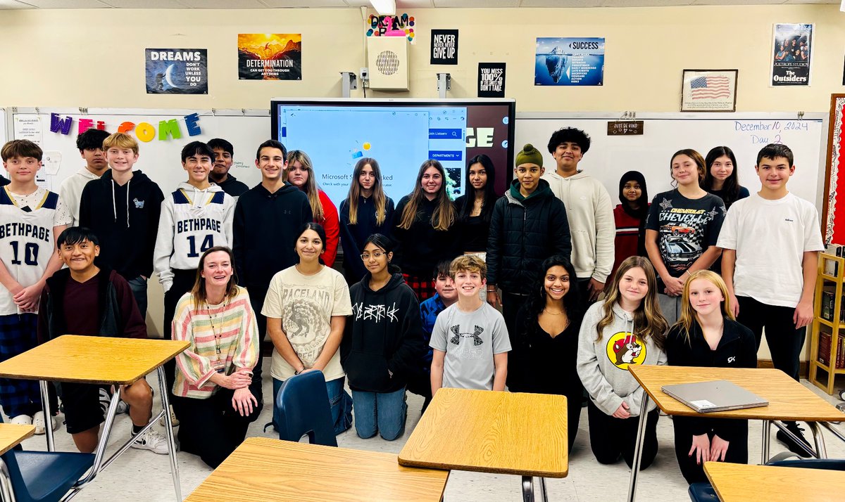 8th grade ELA students visited the library to participate in different activities related to books and reading (mostly). Mrs. Pelcher's 8th period class took the title for building the tallest free-standing LEGO tower - 51 inches! 📚