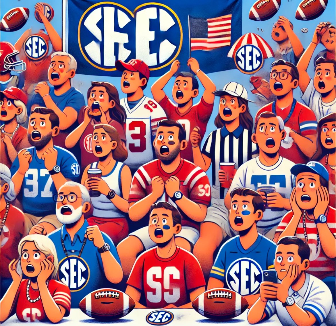 1932Designs's tweet photo. Stay tuned, SEC fans! 🏈 👀

Exciting giveaway contest coming soon as the College Football Playoff heats up! 🔥 

Make sure to follow us for updates and your chance to win BIG! 🎁🏆 #CFBPlayoff #SEC https://t.co/3FmzI7ypkO
