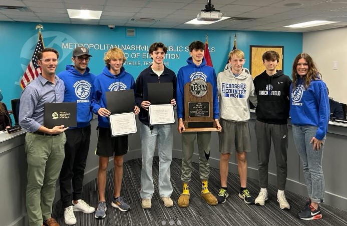@MLKRoyals (@mlkroyals) on Twitter photo On Tuesday, December 10, MNPS School members and guests honored our boys’ cross-country team for being named the 2024 Cross-Country Tennessee Secondary School Athletic Association (TSSAA) state runner-up. Congratulations team!! On Tuesday, December 10, MNPS School members and guests honored our boys’ cross-country team for being named the 2024 Cross-Country Tennessee Secondary School Athletic Association (TSSAA) state runner-up. Congratulations team!!