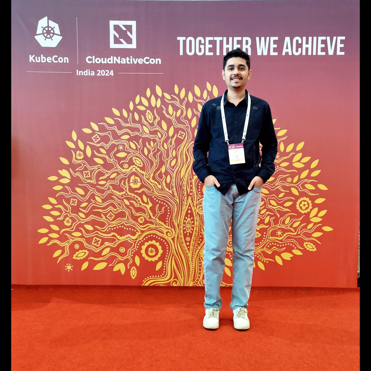 himanshujaindev's tweet photo. It’s a wrap! 🎉
What an incredible first KubeCon + CloudNativeCon India! 🇮🇳

🌟 Amazing talks
🤝 Networking with brilliant minds 
📍 Beautiful venue  
🎁 Cool swags 
🍴 Great food  
👥 Engaging panel discussions

Can’t wait for the next one in Hyderabad! https://t.co/TMHVIi6F27