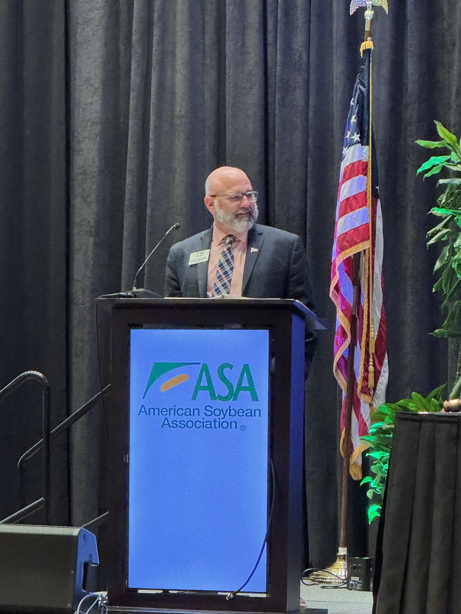 Congratulations to Ohio farmer Scott Metzger for being elected Vice President of the American Soybean Association Board of Directors! <a href="/ASA_Soybeans/">American Soybean Association</a> <a href="/JLScottMetzger1/">Scott Metzger</a>
