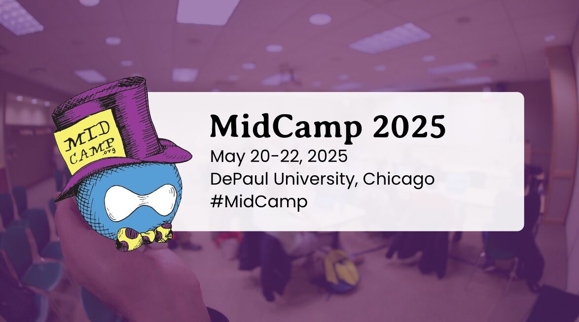 palantir's tweet image. Transform your ideas into an engaging session! The MidCamp 2025 Session Proposal Workshop, held remotely today at 3 pm CST, can help bit.ly/4fepgvT #midcamp #drupalcamp #drupal