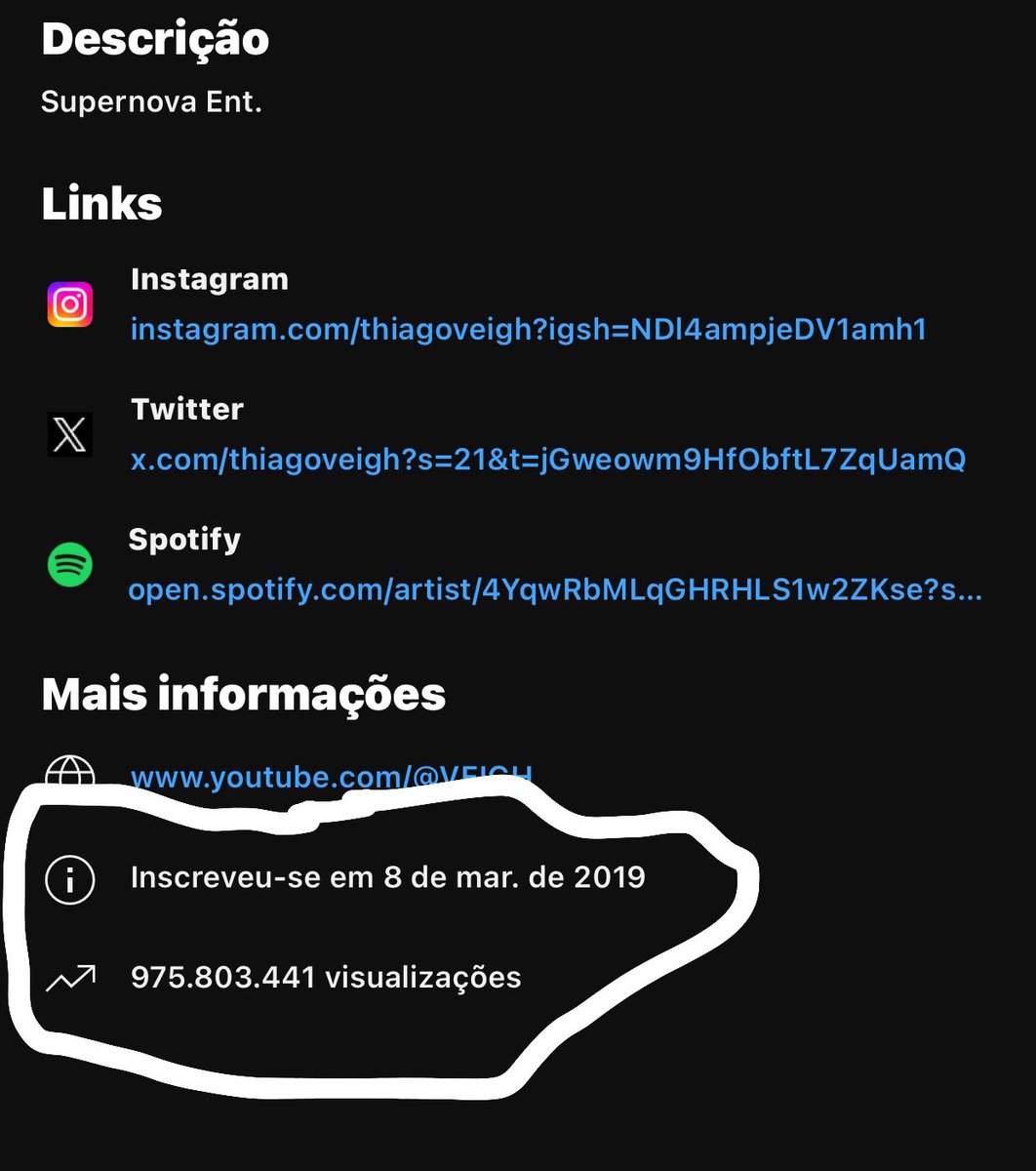 Recayd saiu 3 anos na frente 
 
E tão perdendo pro Veigh sozinho kkkkkkkkkkkkkk de goleada
 
Imagina pra supernova toda 🤣🤣🤣🤣
 
Vocês são passado mano, cancela o grupo de novo aí