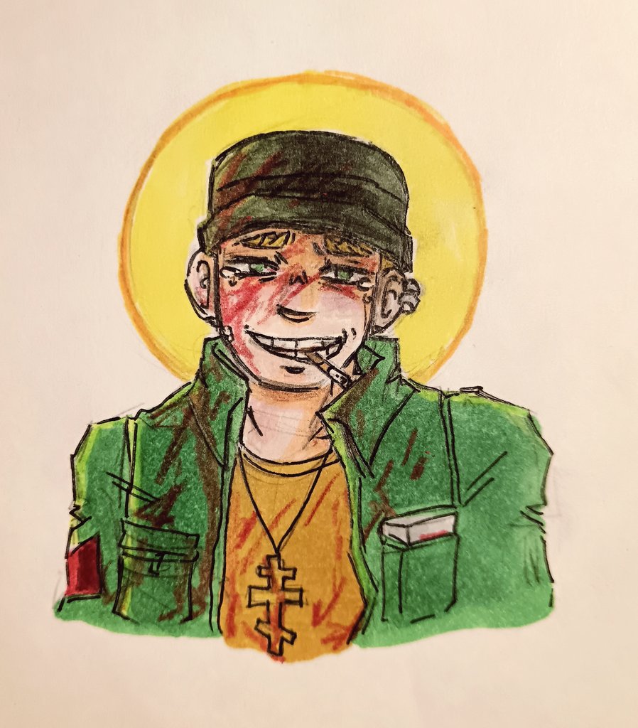 I forgot how to draw with markers

#hotlinemiamihunter