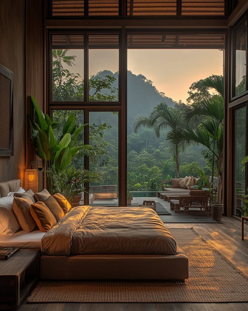 HOUSEPORN___'s tweet photo. Bedroom in Thailand. https://t.co/PzvJK5t3BB