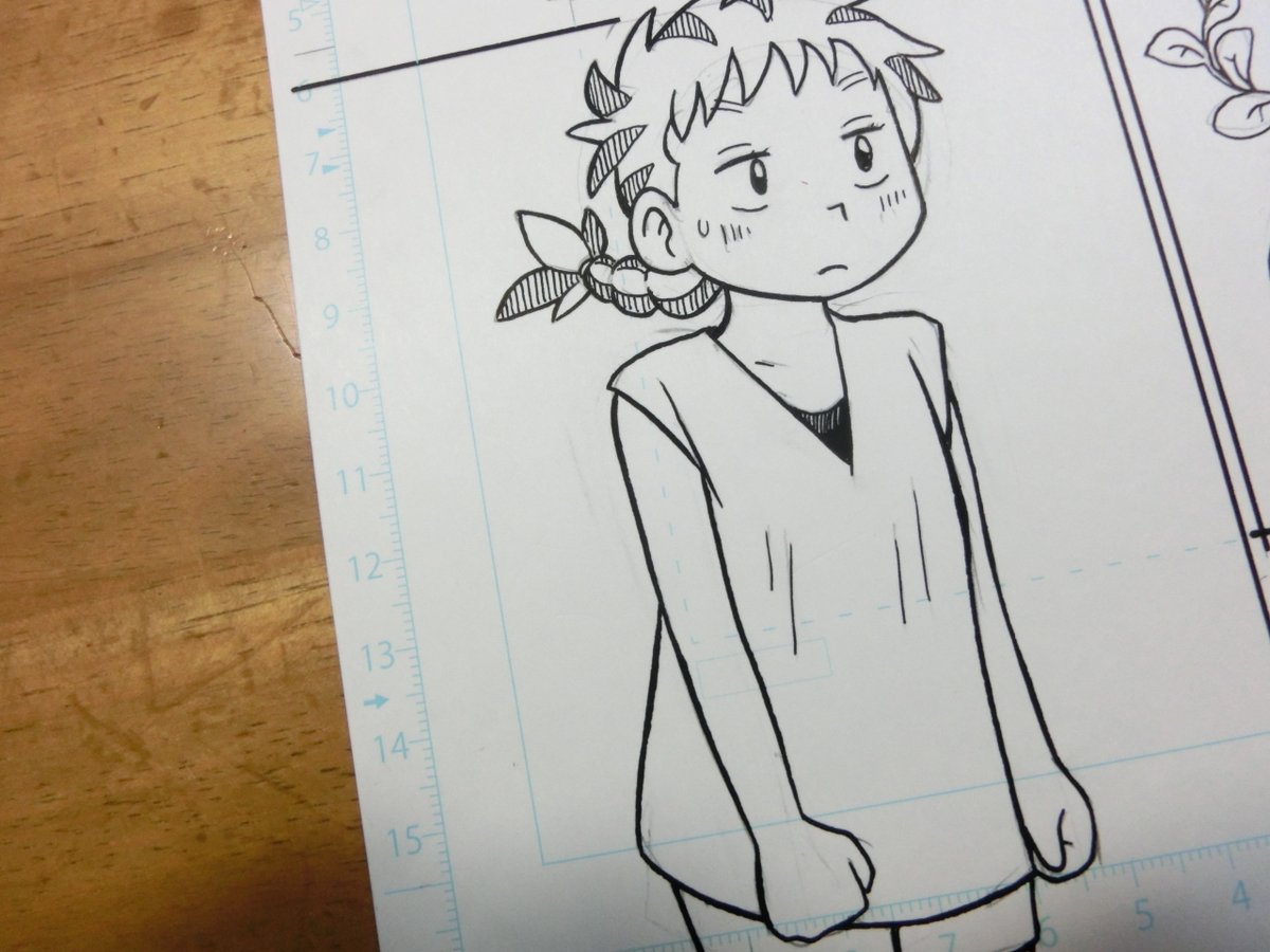 手描きのトラ子ちゃん🙂 