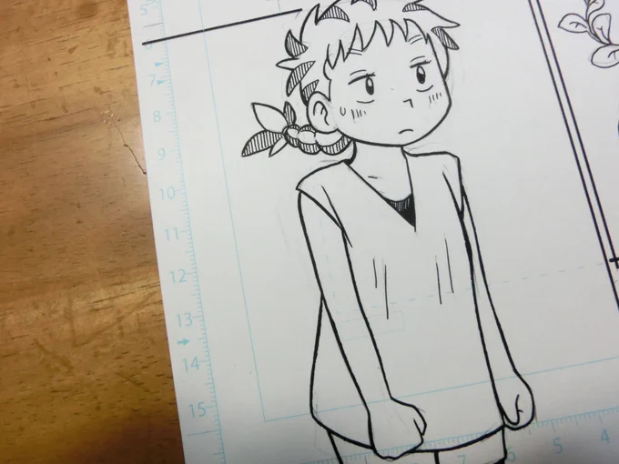 手描きのトラ子ちゃん🙂 