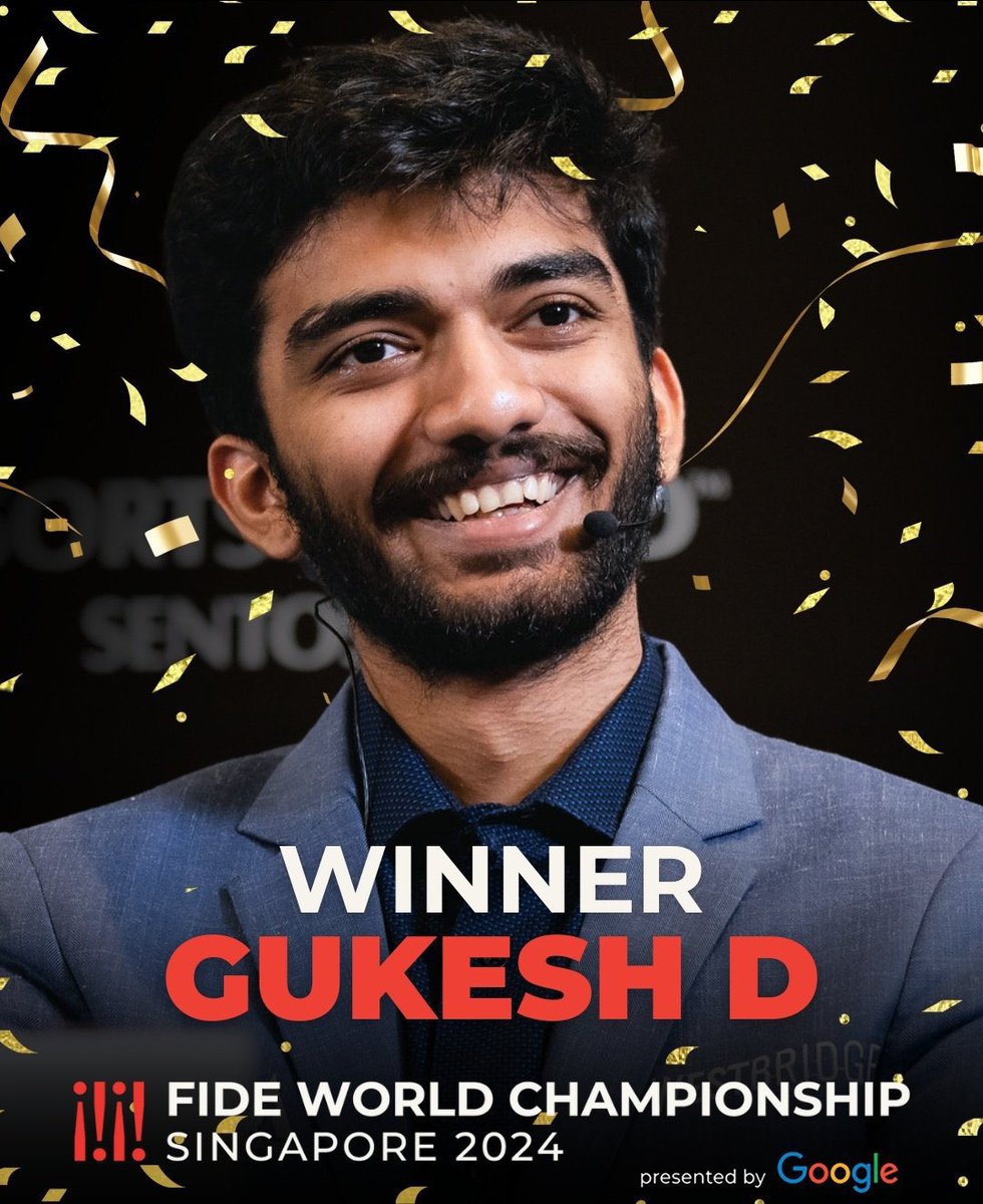 KP24's tweet image. This is incredible! Gukesh, you hero! 
Hope to meet you one day! 🙏🏽