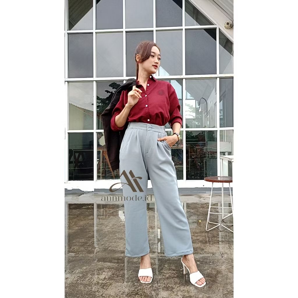 DasrilJ's tweet photo. Cek Celana Kulot Highwaist Daily Wanita JENNIE PANTS JAPALINE HIGHWAIST  Panjang Kekinian dengan harga Rp64.125. Dapatkan di Shopee sekarang! https://t.co/d8bEqL8XER https://t.co/n4Nbb7ziyx